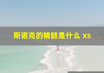 斯诺克的精髓是什么 xs